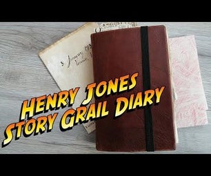 DIY Indiana Jones Story Grail Diary