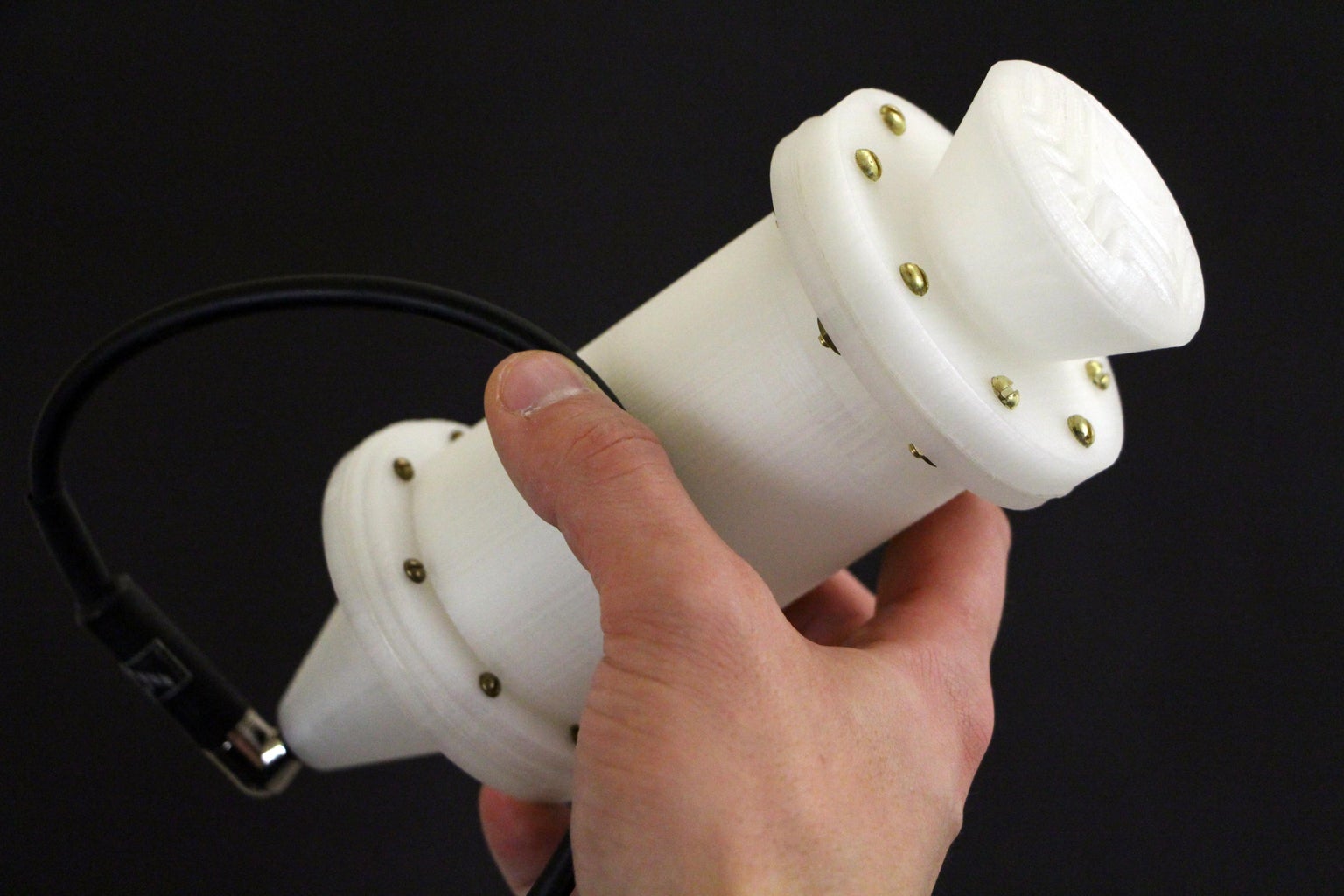 3D Printed Spring Reverb Microphone