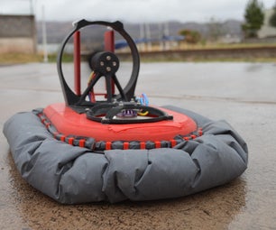 3D Printed RC Hovercraft (IPACV-3D)