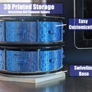 Storage Solution Using Empty Filament Spools