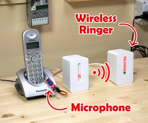 Wireless Loud Phone Ringer - Help Elderly With Electronics!