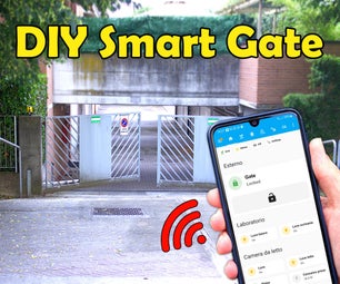 Open the Gate With Your Phone! - DIY Smart Gate (without Modifying the Gate)