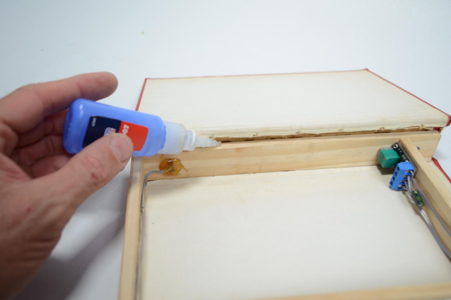 Gluing the Book to the Frame - Part 1