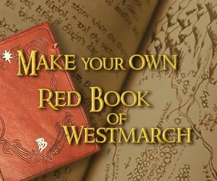 DIY Red Book of Westmarch (Lord of the Rings)
