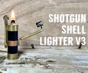 Shotgun Shell Lighter V3