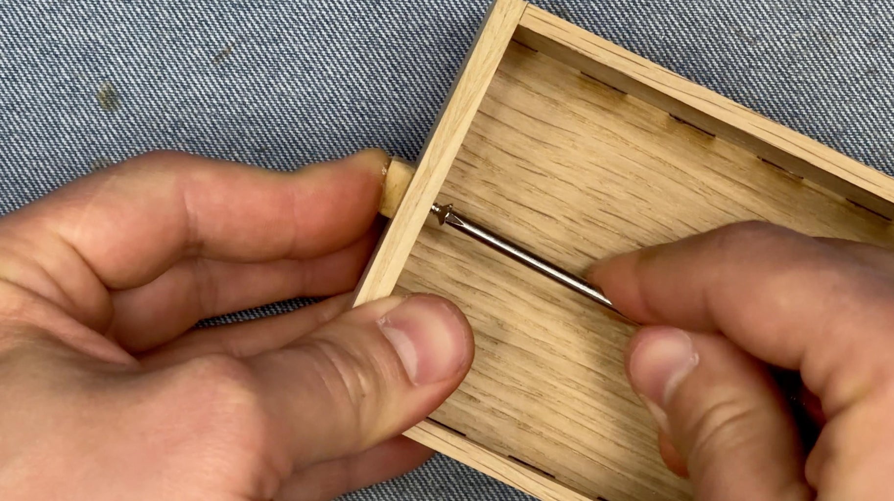 Attach a Small Piece of Wood As a Handle