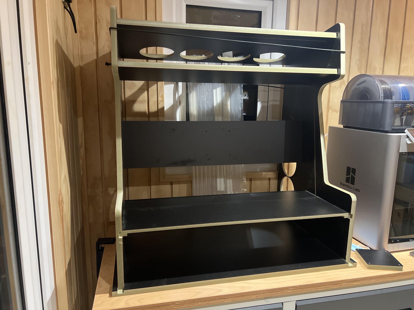 MDF CNC Machined Retro-style Arcade Cabinet