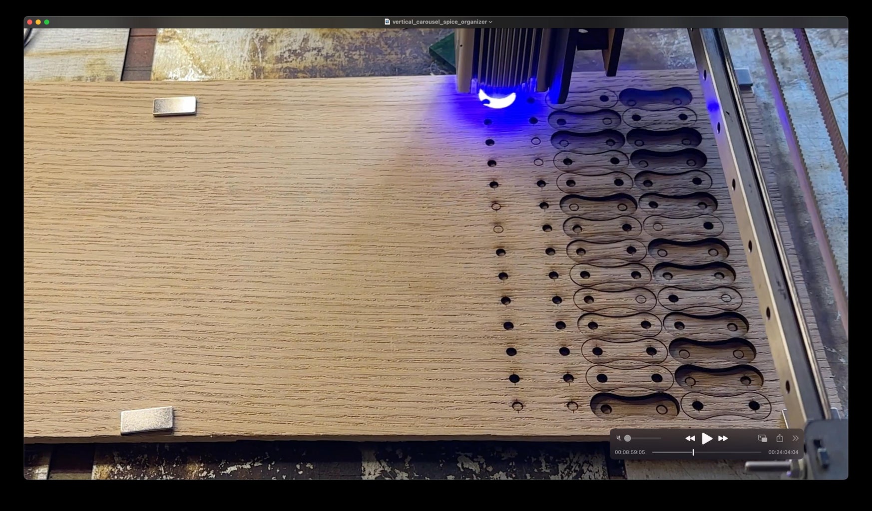 Laser Cut the Chains Details With Axles