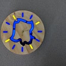 Backlit Analog Wall Clock