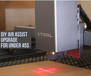 DIY Cheap and Quiet Air Assist (Laser Cutter Upgrade)
