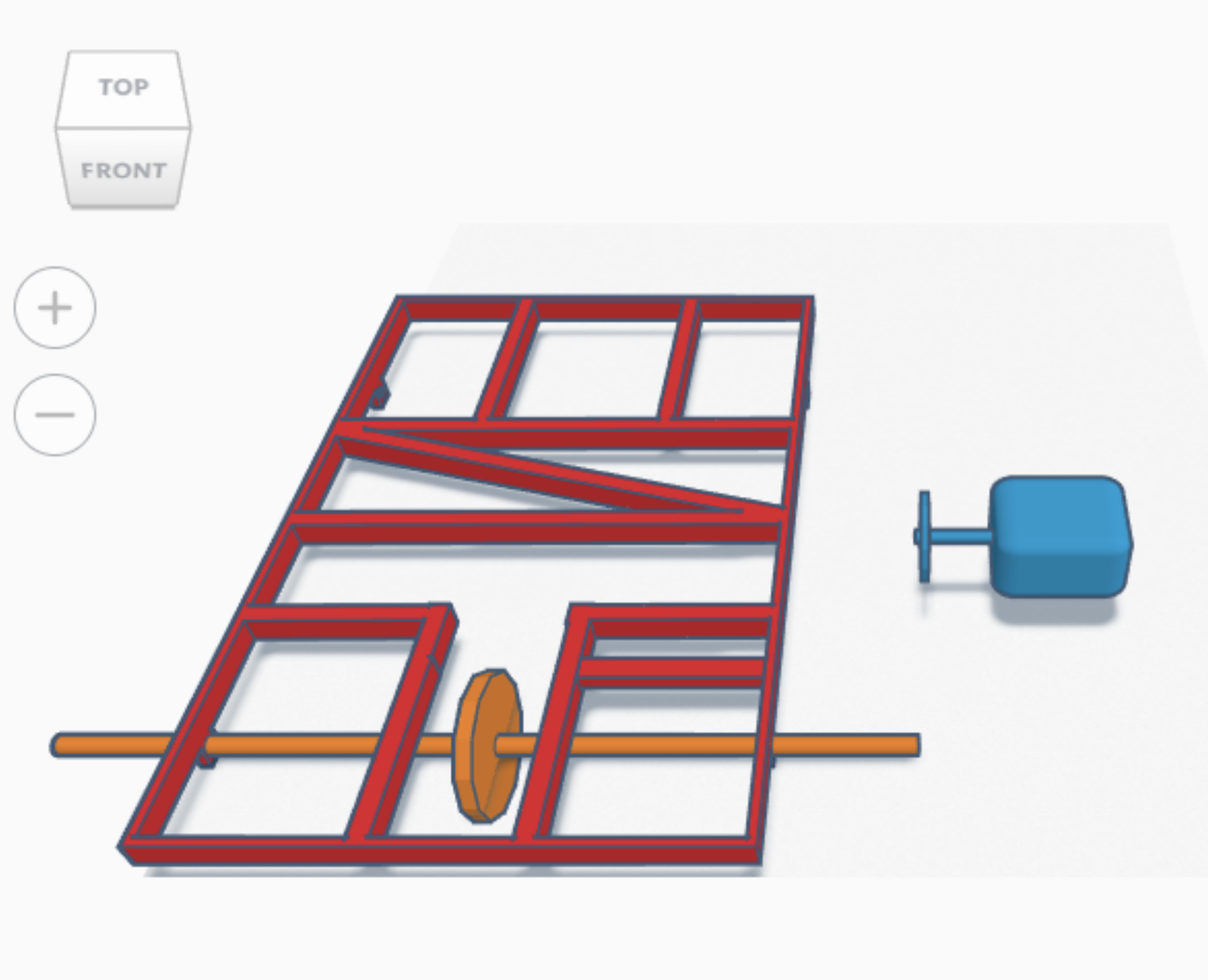 Designing the Car Chassis in Tinkercad